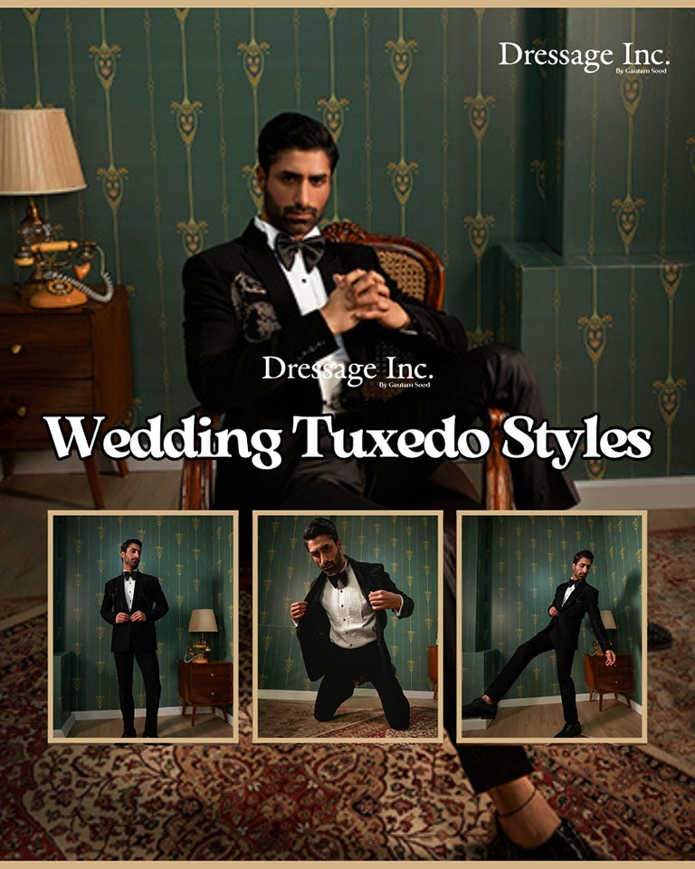 Dressage Inc. wedding tuxedo styles social feed design