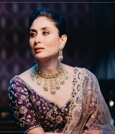 Celebrity styling — embellished lehenga, Megha & Jigar