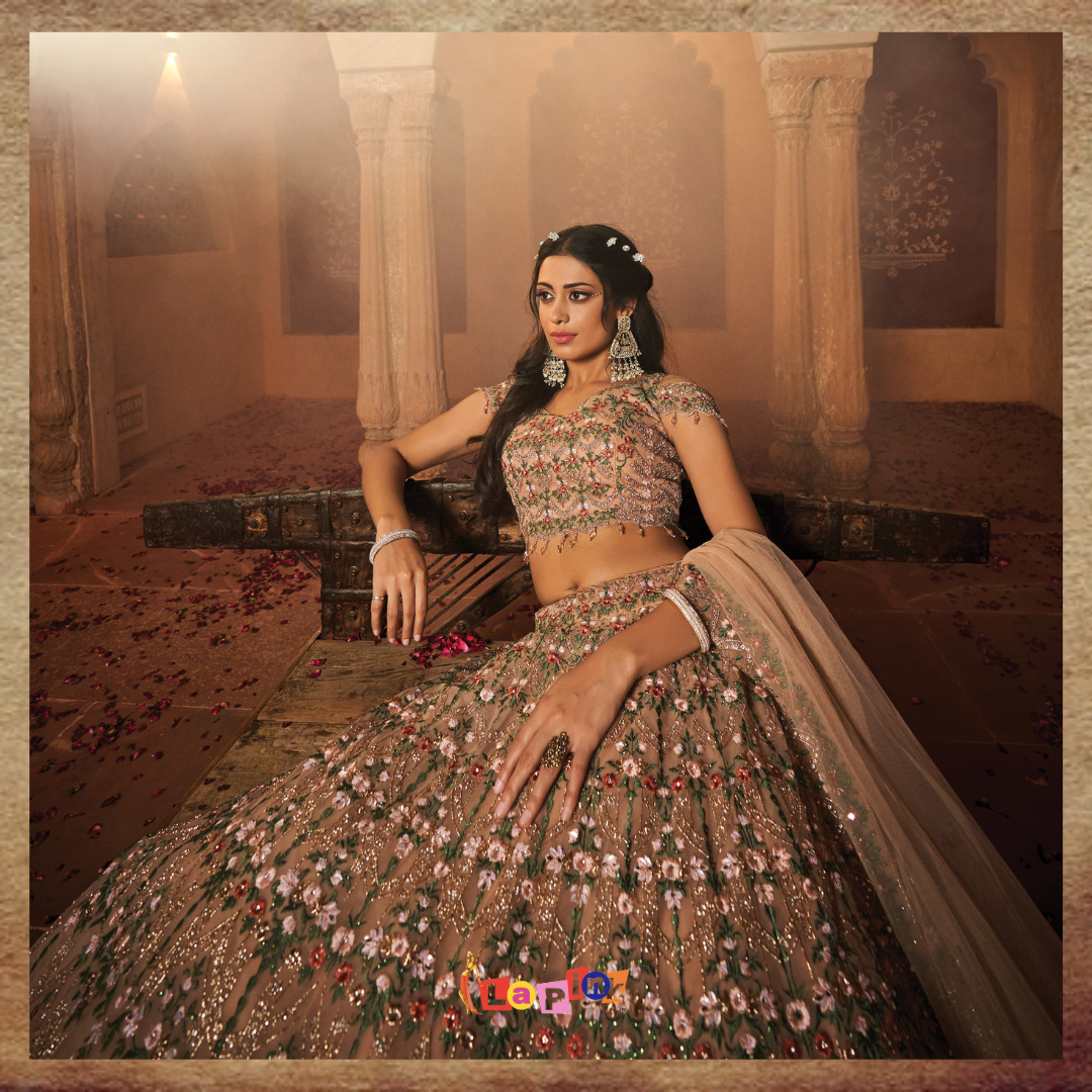 Lapink bridal lehenga campaign image