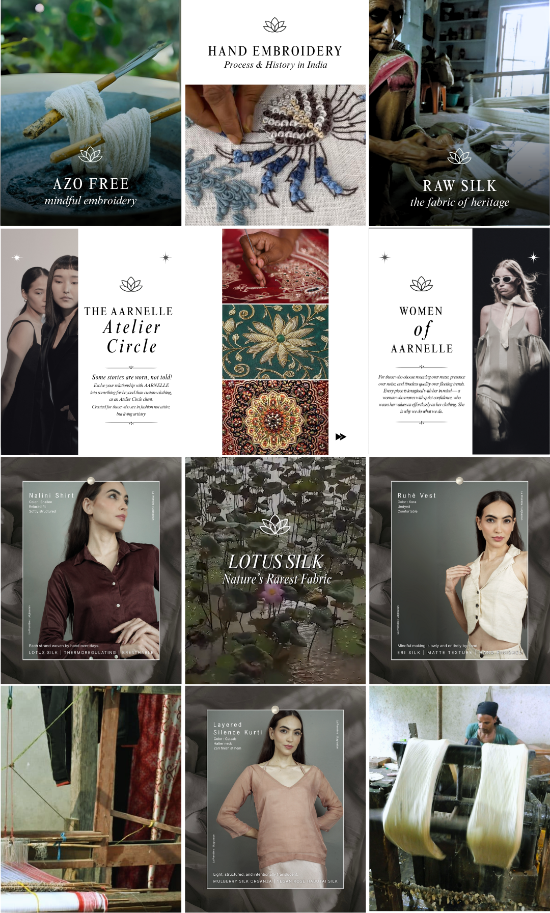 Aarnelle social media grid