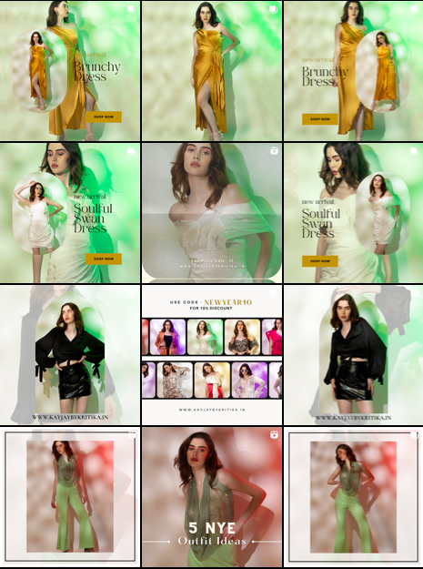 KayJay by Kritika social media grid