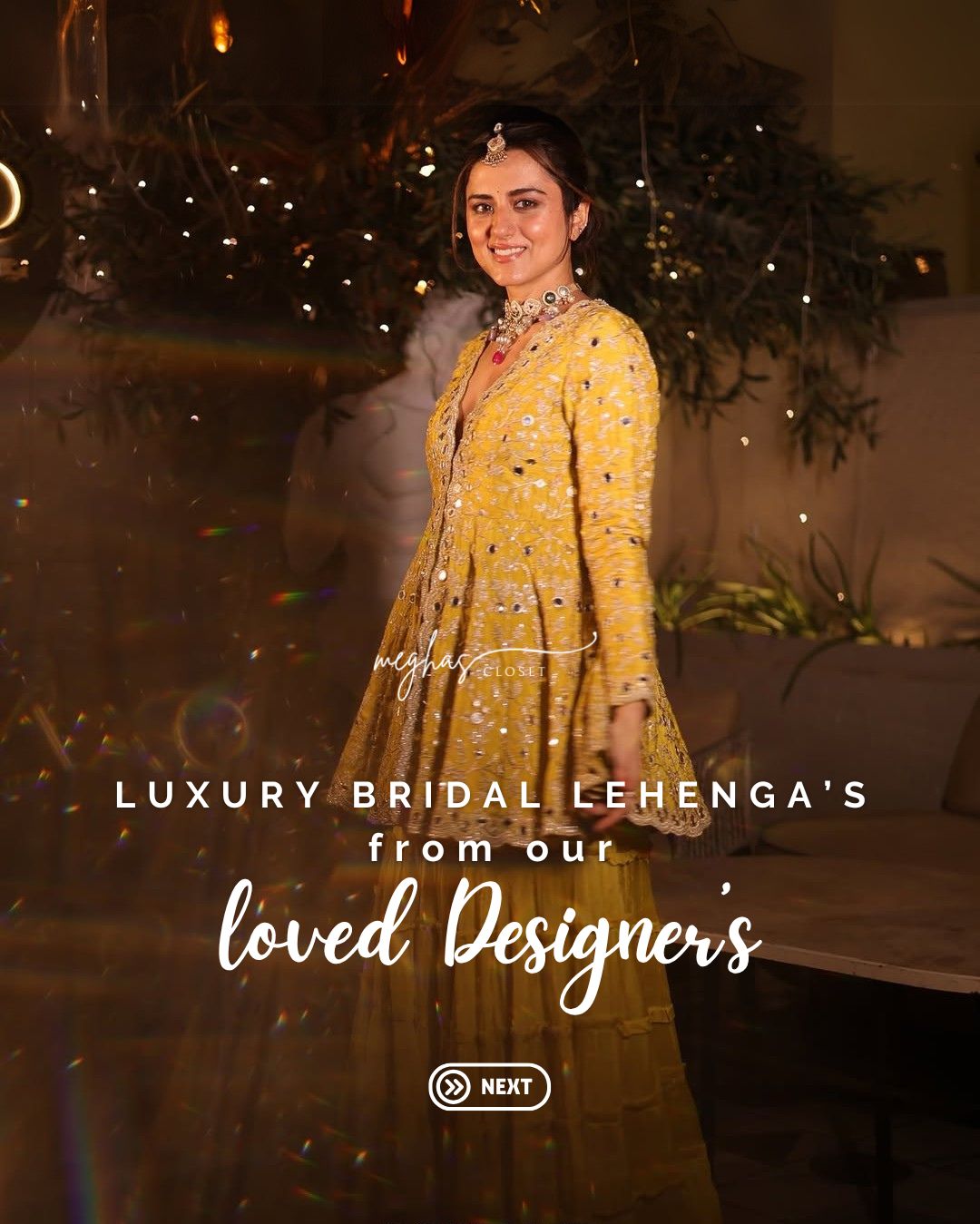 Megha's Closet social media post