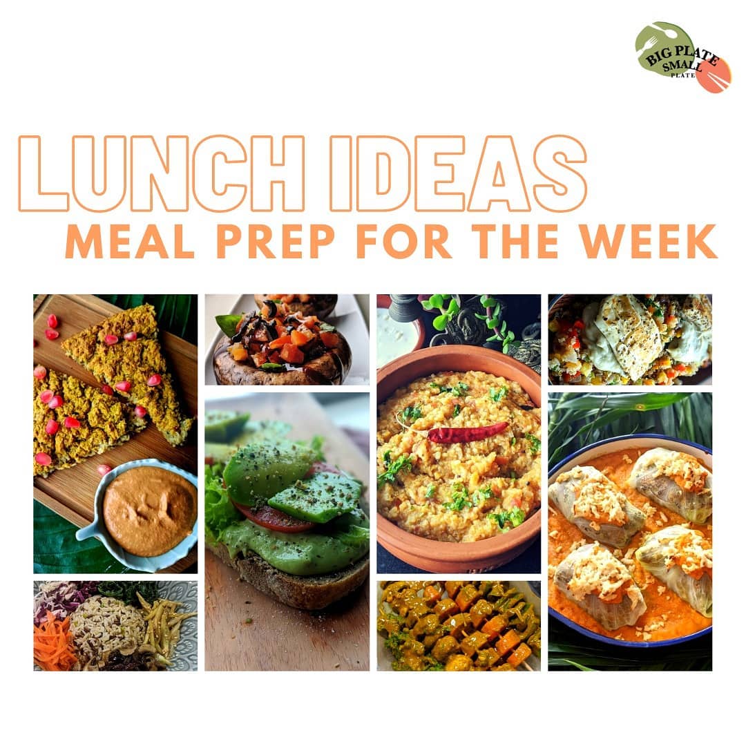 Big Plate Small Plate social media post