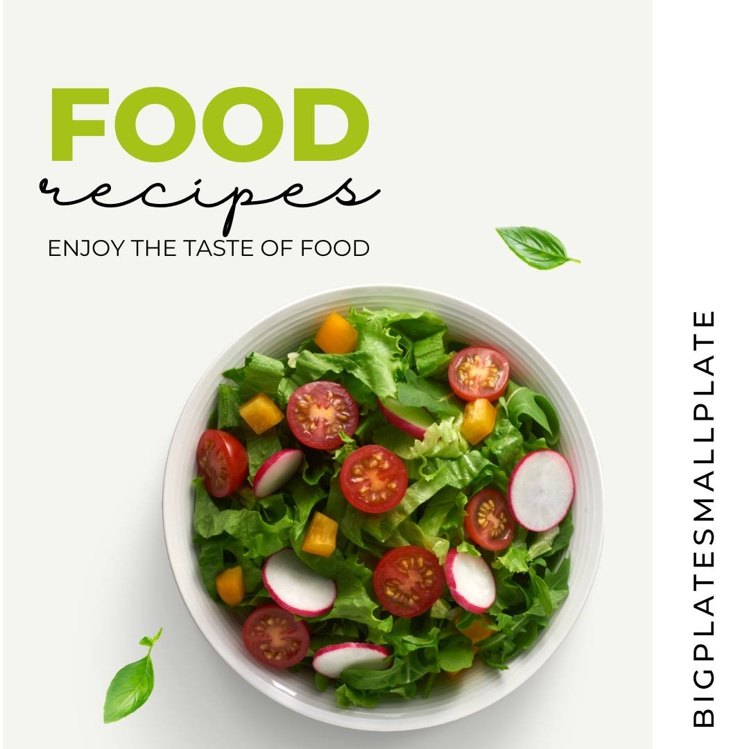Big Plate Small Plate social media post