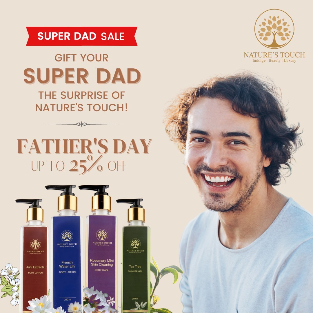 Nature's Touch campaign creative