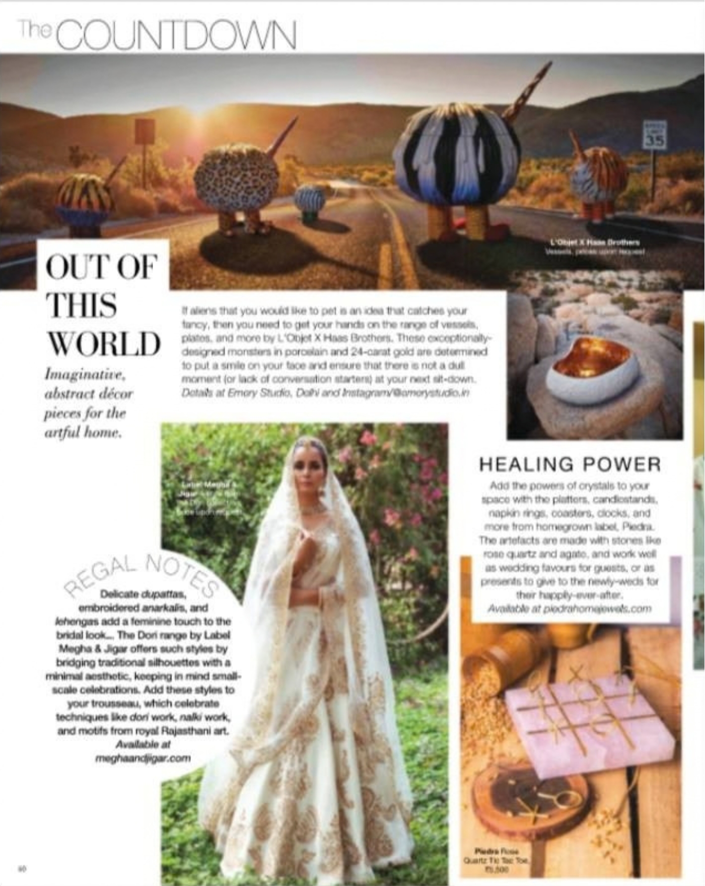 Brides Today magazine feature