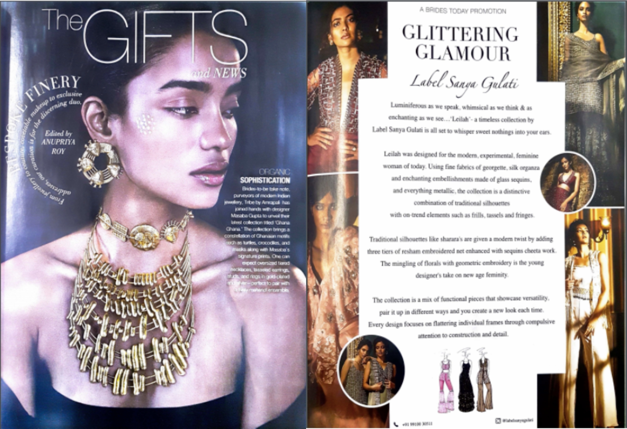 Brides Today magazine feature