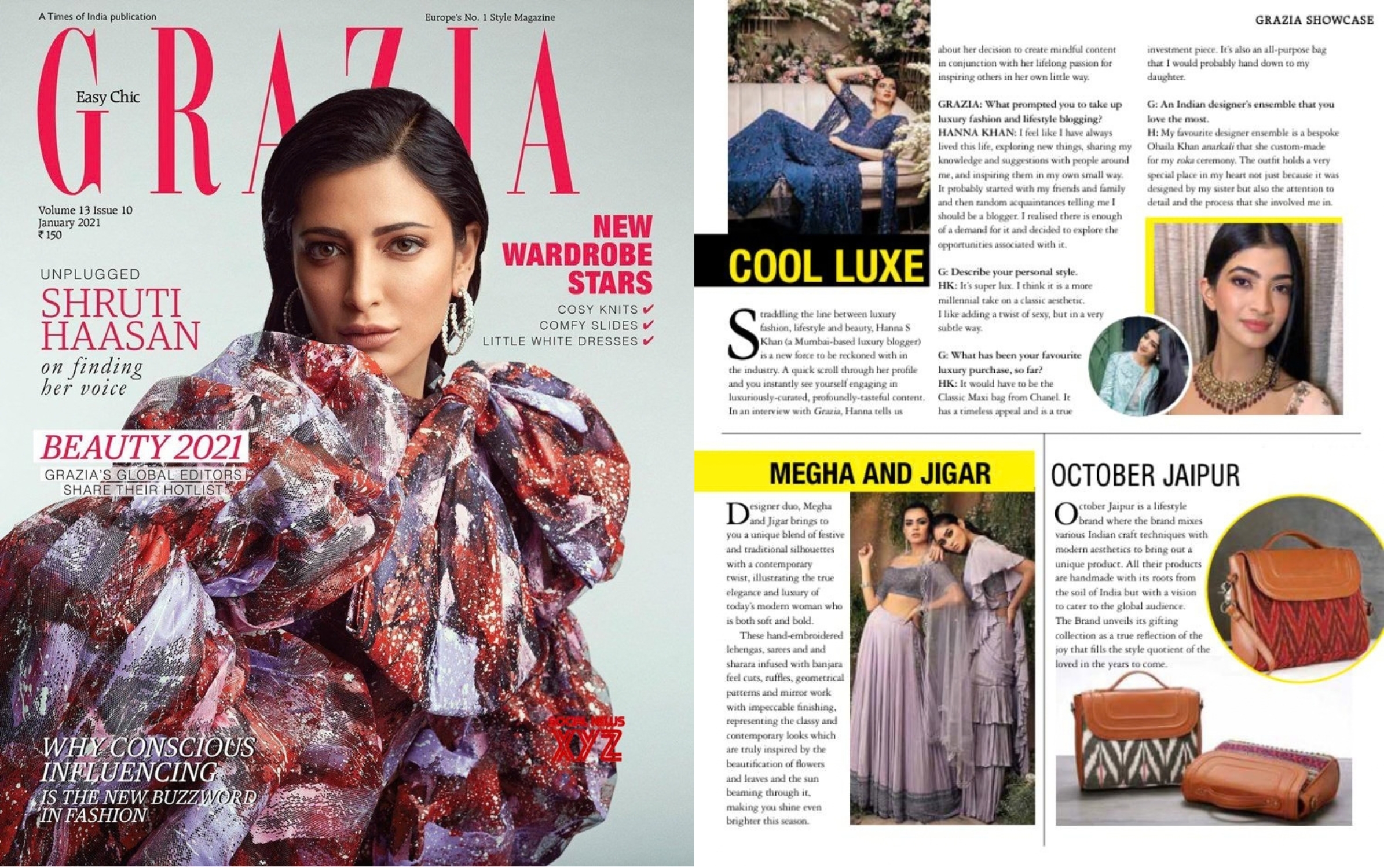 Grazia magazine feature
