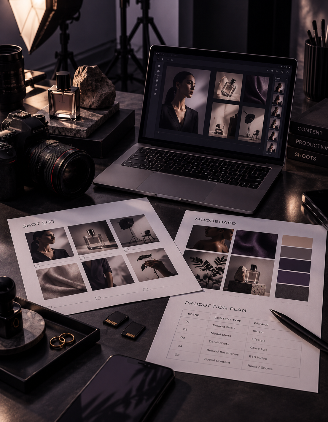 Content Production & Shoots work by Try Slay Social