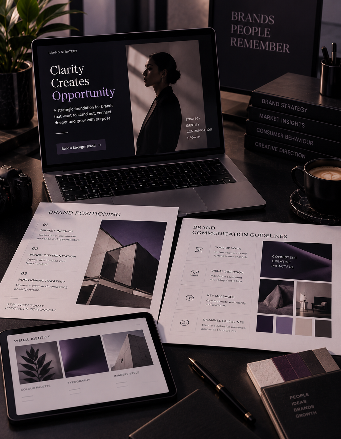 Brand Strategy work by Try Slay Social